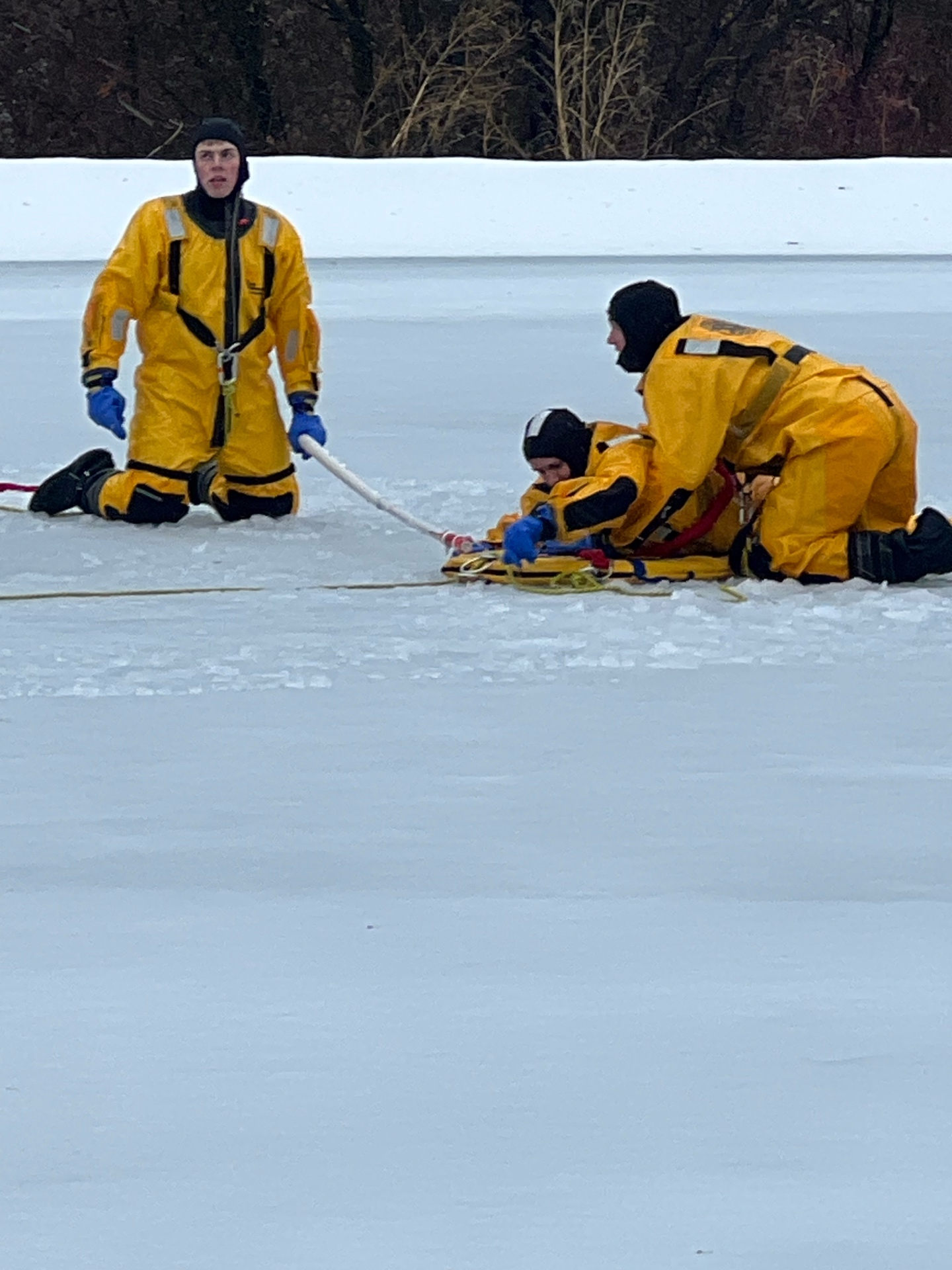 Ice rescue extraction