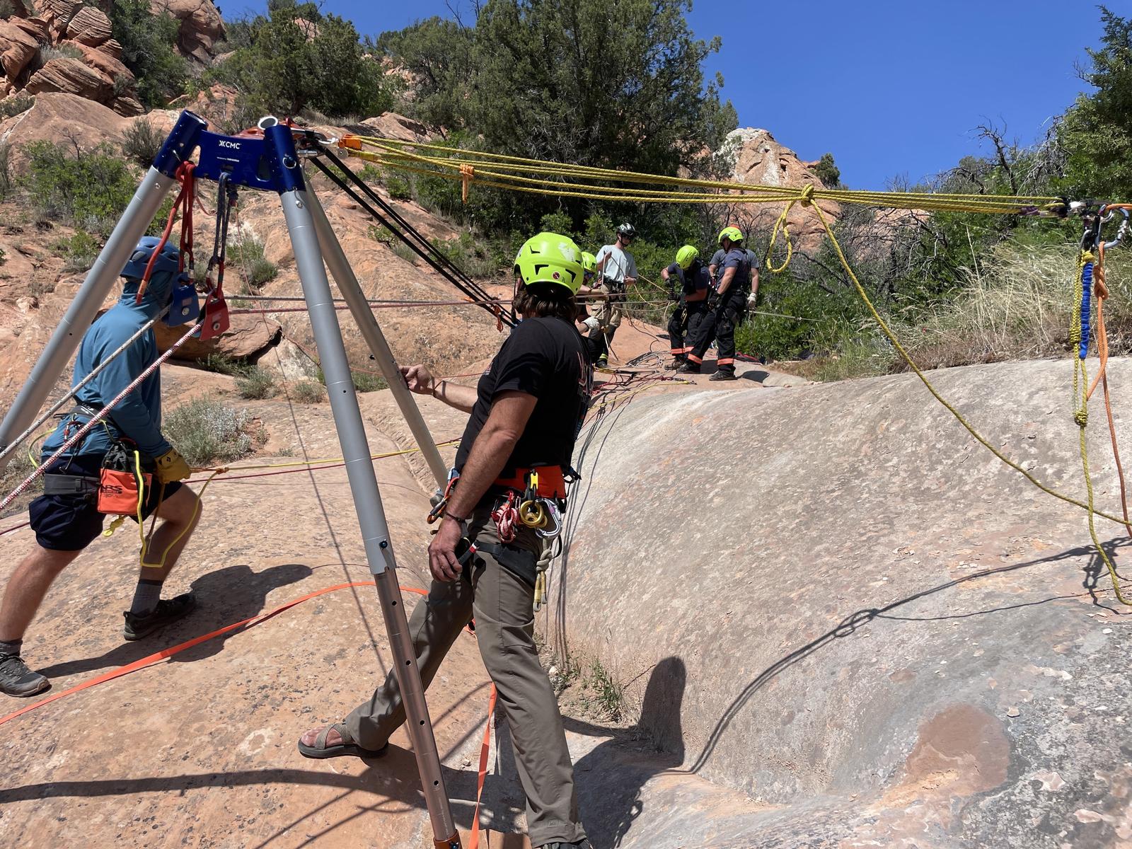 Rope rescue operations