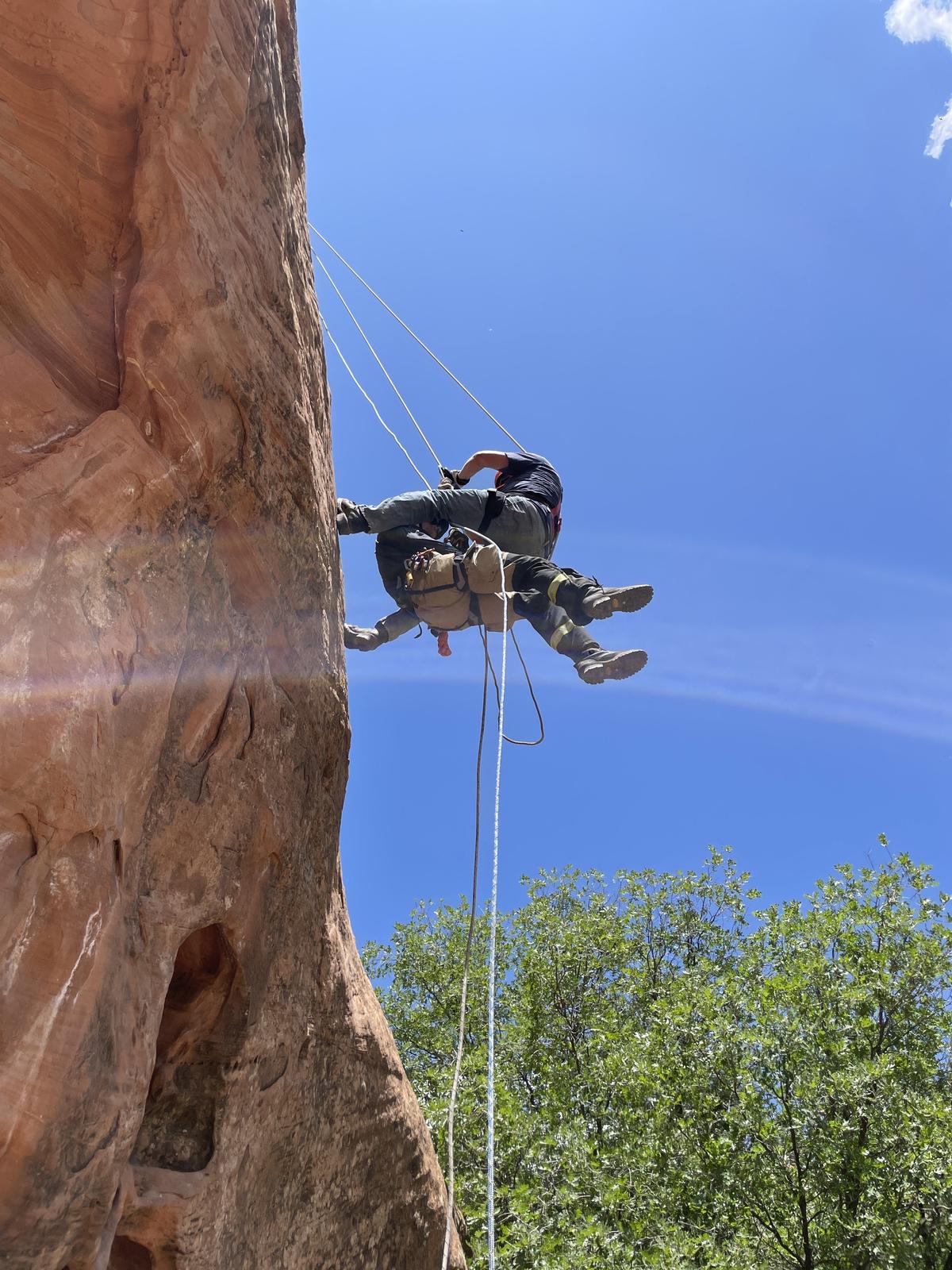 Technical rope rescue operations
