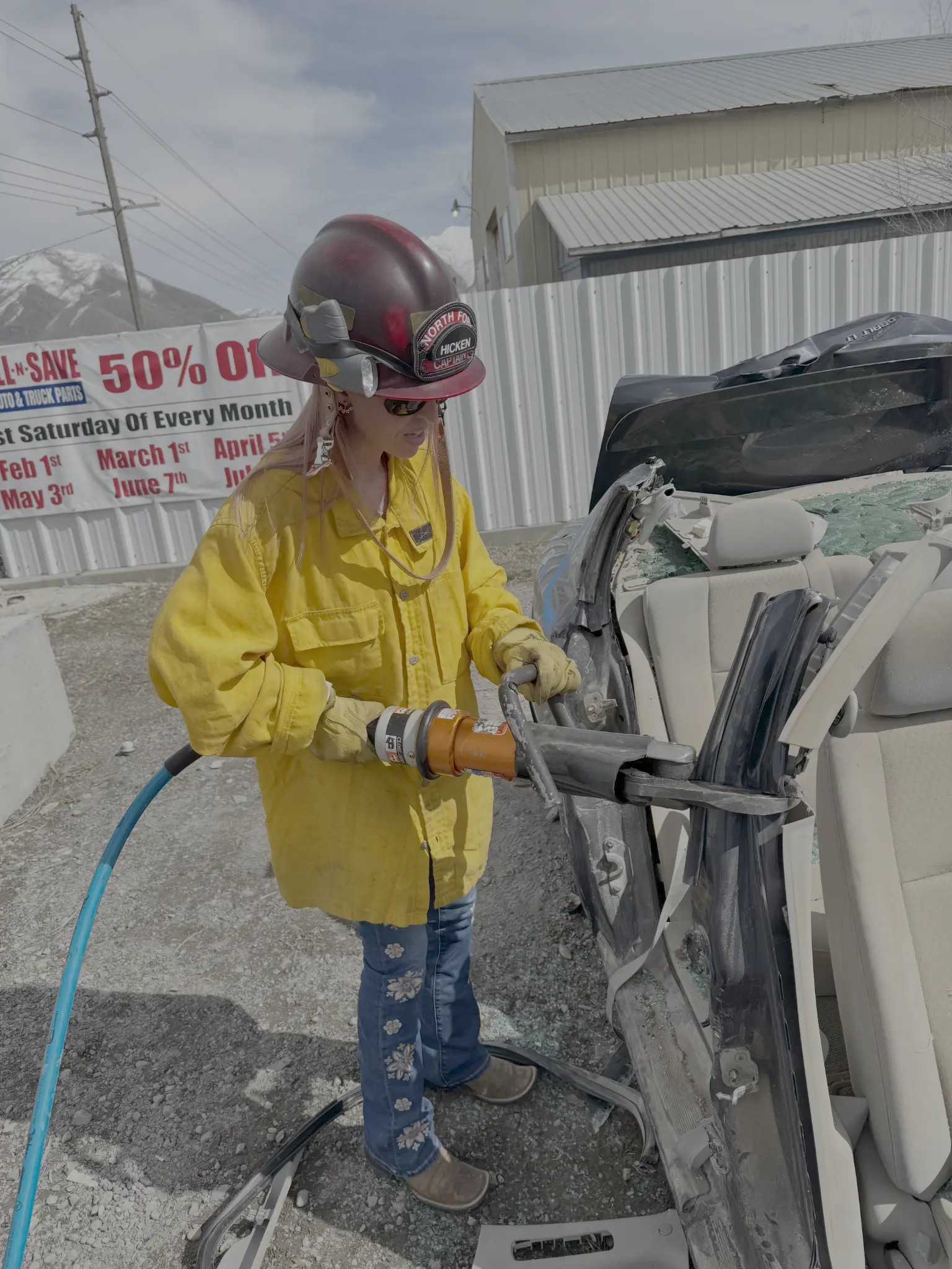 Paris trying out extrication equipment