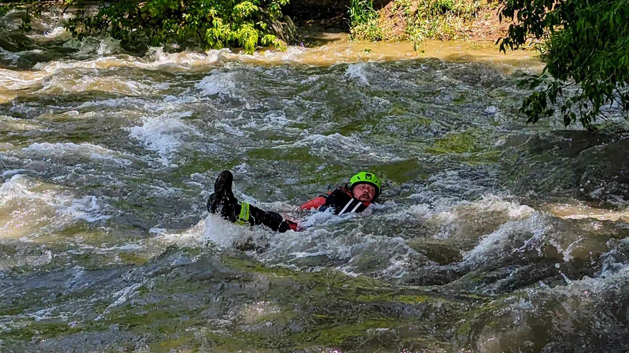 Swiftwater rescue awareness training